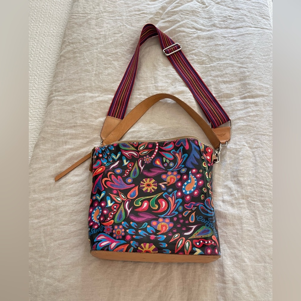 Consuela Sophie Multicolored Hobo Crossbody Bag - Picture 6 of 16